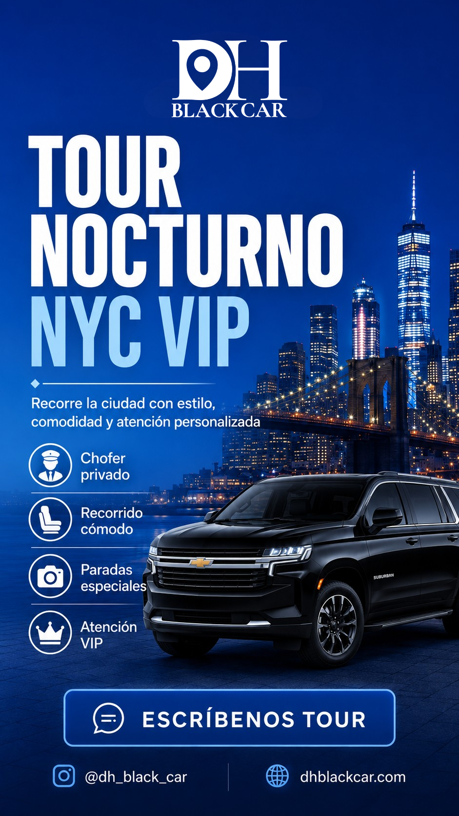 🌙 TOUR NOCTURNO NYC VIP